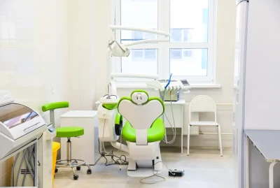 unit dentar instalat in cabinet stomatologic